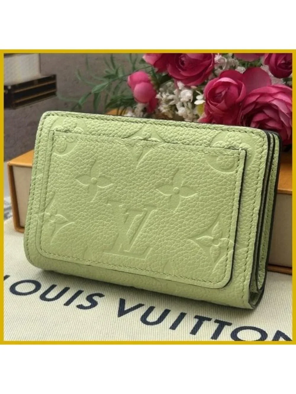Louis Vuitton Monogram Empreinte Portefeuille Clair Wallet